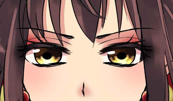 左右対称のtwitterイラスト検索結果