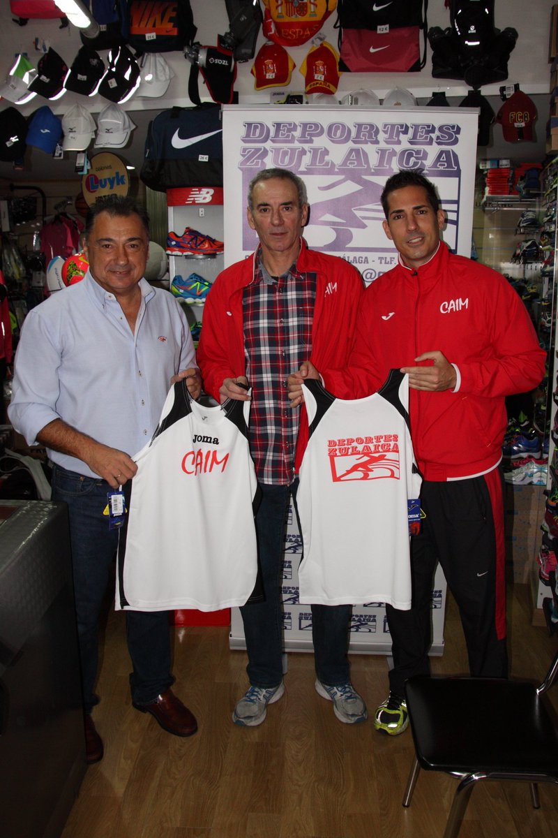 ClubCAIM's tweet photo. En Septiembre cierra Deportes Zulaica. Queremos dar nuestro  reconocimiento a toda una vida de trabajo dedicada a la promoción del  deporte y agradecer enormemente el excepcional trato personal e  inestimable ayuda que Antonio y Juan nos han dado. Les  deseamos todo lo mejor. https://t.co/oLFh4gzRE3