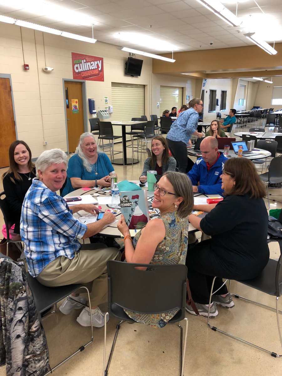 PrincipalTosh's tweet photo. Bulldog Teachers Rocking the PBIS Training! #Bulldogtenacity https://t.co/0EwoN4AZ6i