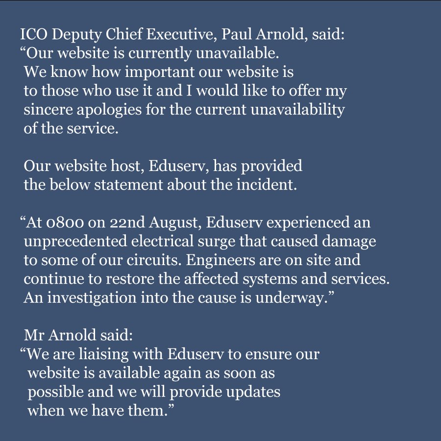 ICOnews's tweet photo. Updated statement regarding the ICO website: https://t.co/zg0R6DOU64