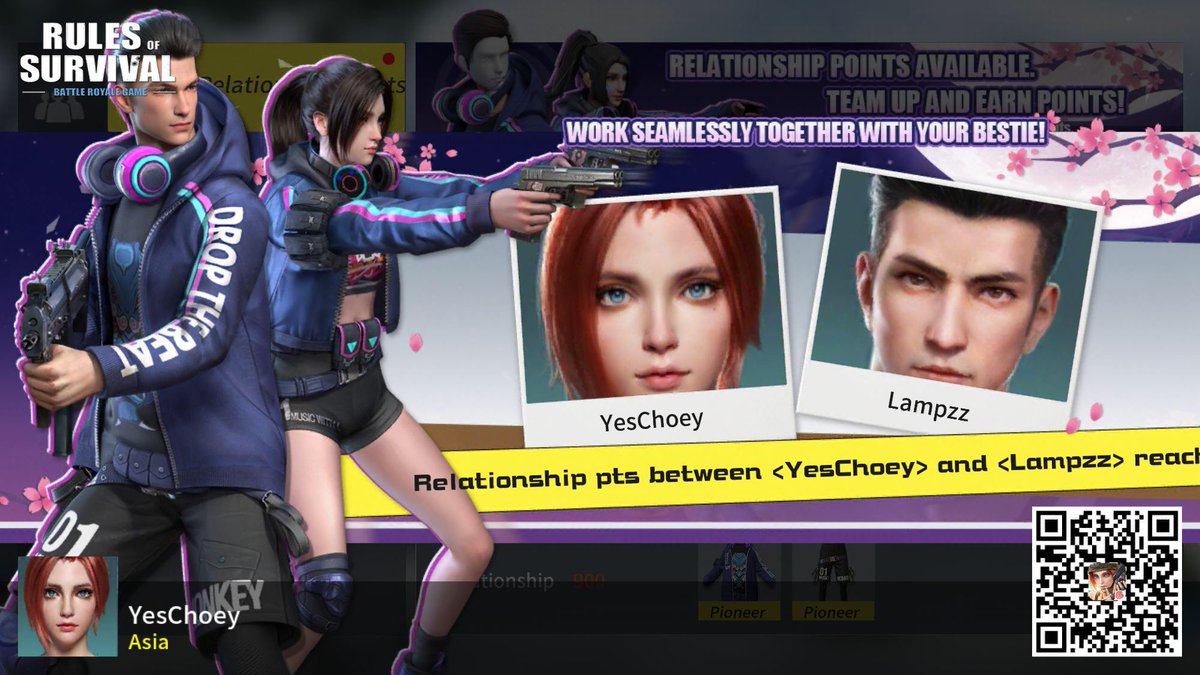 yeschoey's tweet photo. #RulesofSurvival https://t.co/3SzARnc5iB
