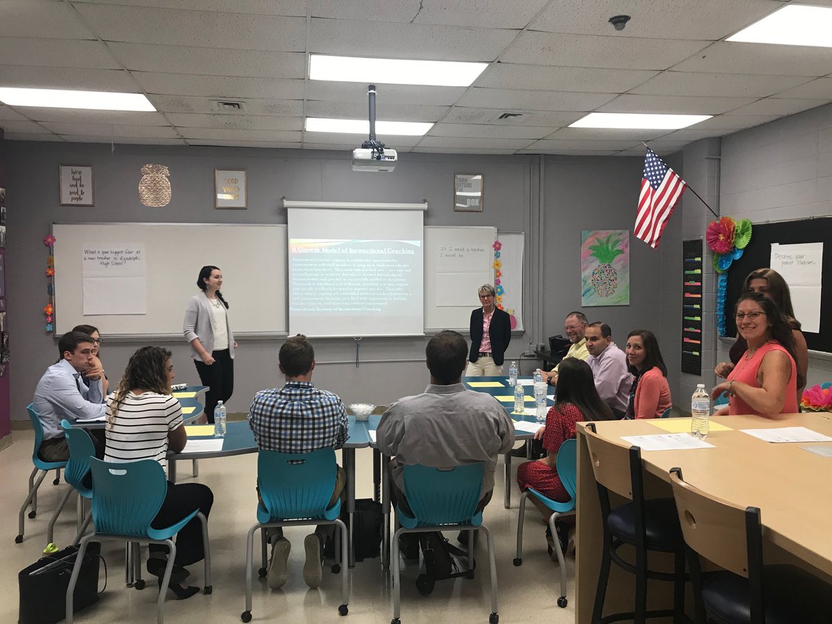 mattagrati's tweet photo. ⁦@iCoachRandolph⁩ presenting to our new staff. They rock! #instructionalcoaching #icoaches #RamPride #newstaff https://t.co/ZQa8y5jULL