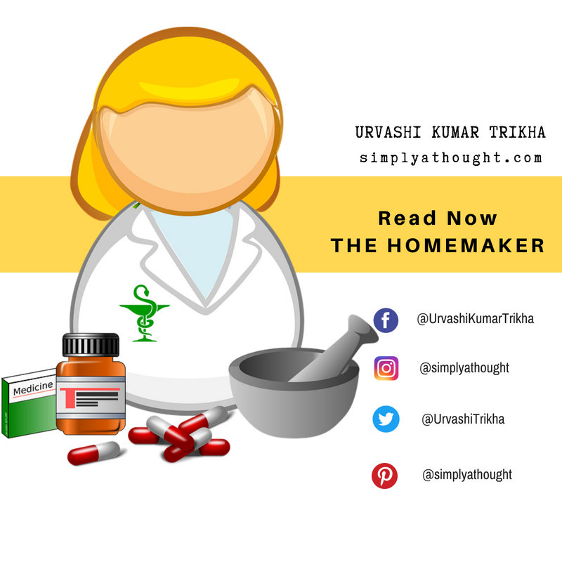 UrvashiTrikha's tweet photo. Meet #THEHOMEMAKER. Click the link to read the story https://t.co/LIKmGfHeM5 
#SimplyAThought #ShortStories #motivationalquotes #shortstories #blogs #simplyathought #QuotesforLife #DailyQuotes https://t.co/nvqIq98FEa
