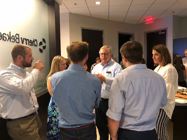 MThompsonCB's tweet image. I really enjoyed my trip to our @CherryBekaert Atlanta office - We packed a lot in - Management Team/ Shared Services meeting, Reception with Mgrs/Sr Mgrs and Admin, Coffee Talk with Seniors and Staff and a Partner Happy Hour.  Such a great time! #CEOontheGo #OneFirm #ThankYou