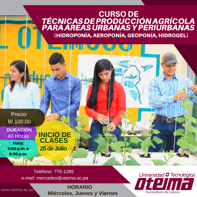 unioteima's tweet photo. Inscríbete en el curso de # producción # agricultura y aprenderás nuevas # técnicas de producción.
#oteima # educación #meduca https://t.co/jUoww7uOHB