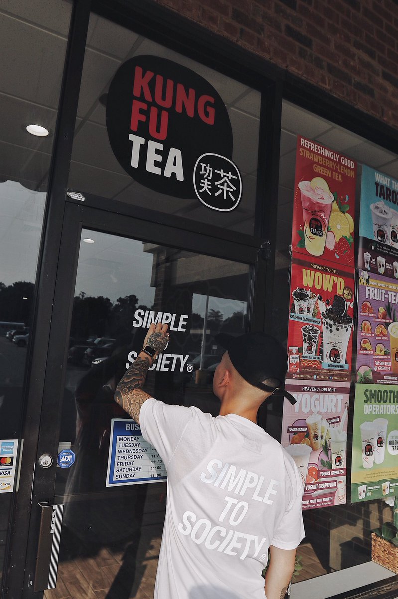 simpletosociety's tweet photo. Kung Fu Tea x Simple To Society pop-up is officially set for September 15th! // #simpletosociety https://t.co/niBDgvrw8e