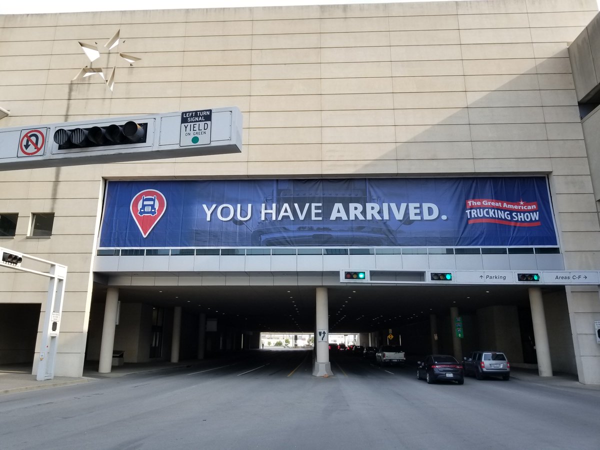 You have arrived. #GATS starts at noon today. bit.ly/2LnLeTo #TruckShow