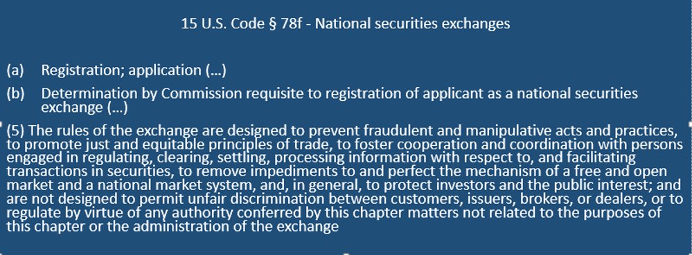 La #SEC de #EEUU  rechazó ayer 9 #ETF que consistían en futuros de #Bitcoin por considerar que violaba la sección 6(b)(5) de la Ley Nacional de Valores, aclarando que la negativa no implica una desaprobación de la #blockchain como tecnología.  sec.gov/rules/sro/nyse…