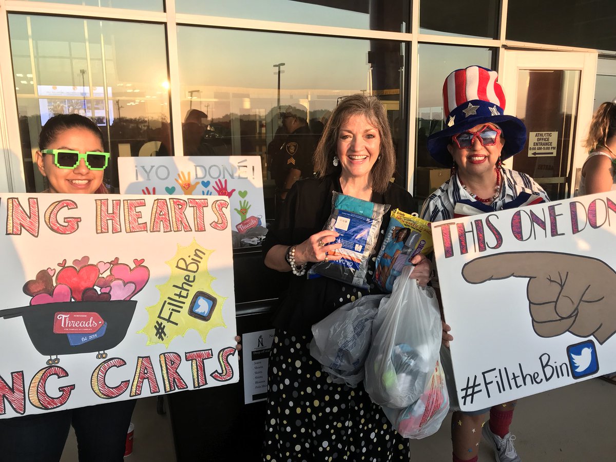 turnerla3's tweet photo. @NISD leaders represent! Thank you for the donations! @DianaEly1 @KristaGarcia20 @csquyres1 https://t.co/CytC6PdKDG