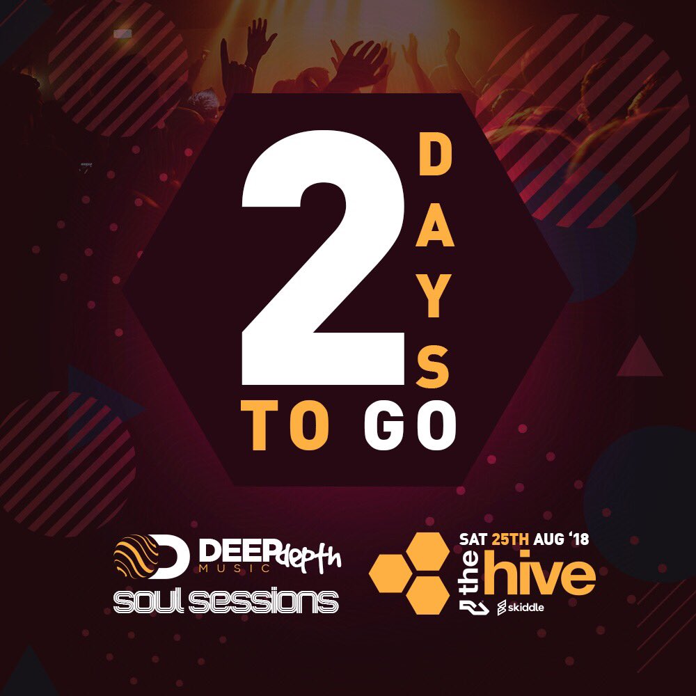 Only 2 more left until Soul session with some special guests <a href="/SySez/">zǝs ʎs</a> <a href="/PhilgoodandRam/">DJ Philgood & Ram</a> <a href="/DjNicodaFunksta/">Nico</a> plus much amazing talent on the night.