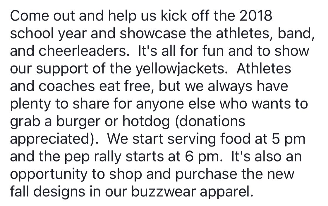 KevinGLowery's tweet photo. Weather permitting our Annual Fall Kickoff Pep Rally will be held this evening from 6:00-7:00 at Jacket Stadium.  We hope to see you there! @LebanonR3 @wchristianleb @LadyJacketVball @LebanonTennis @jacketnation417 @scrum1961 @lebanonbands @CoachJernigan1 @LhsSwarm @LHSDreamTeam https://t.co/HoirzfTKtv