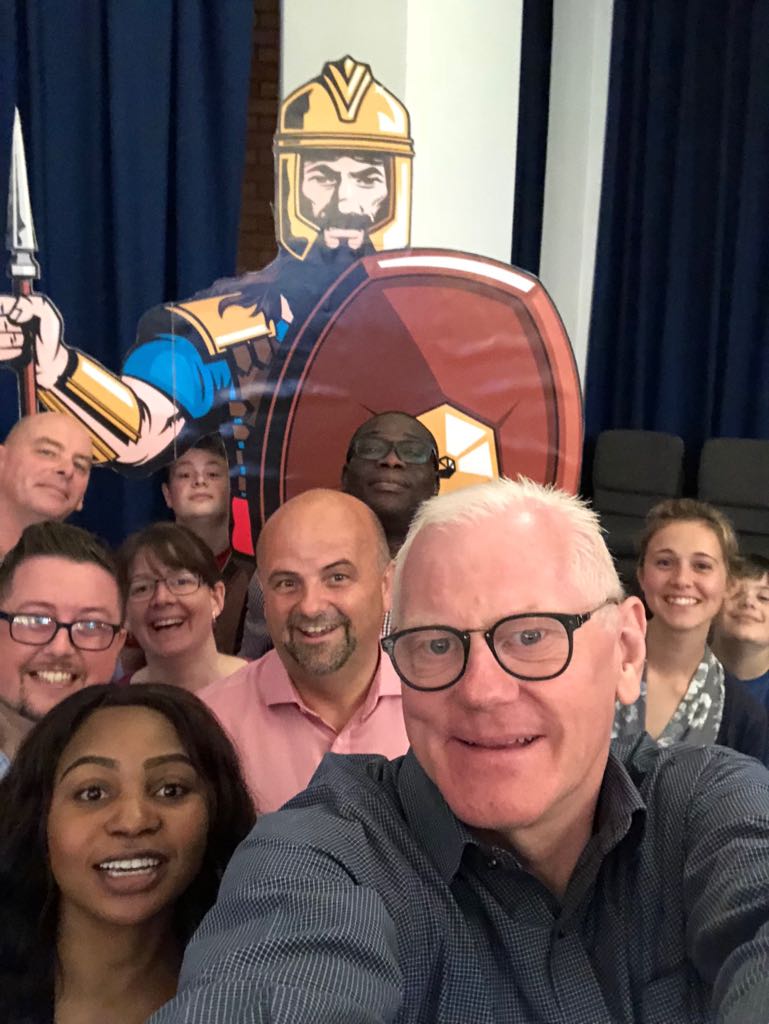 bcc_tweets's tweet photo. You will NOT want to miss out on how we are going to deal with the new and unwanted team member (Goliath) who is standing behind us - defiant now maybe, but he's going DOWN this Sunday!! #FamilyFestival #Jesus #invitepeople https://t.co/aDrS8jZ7SB