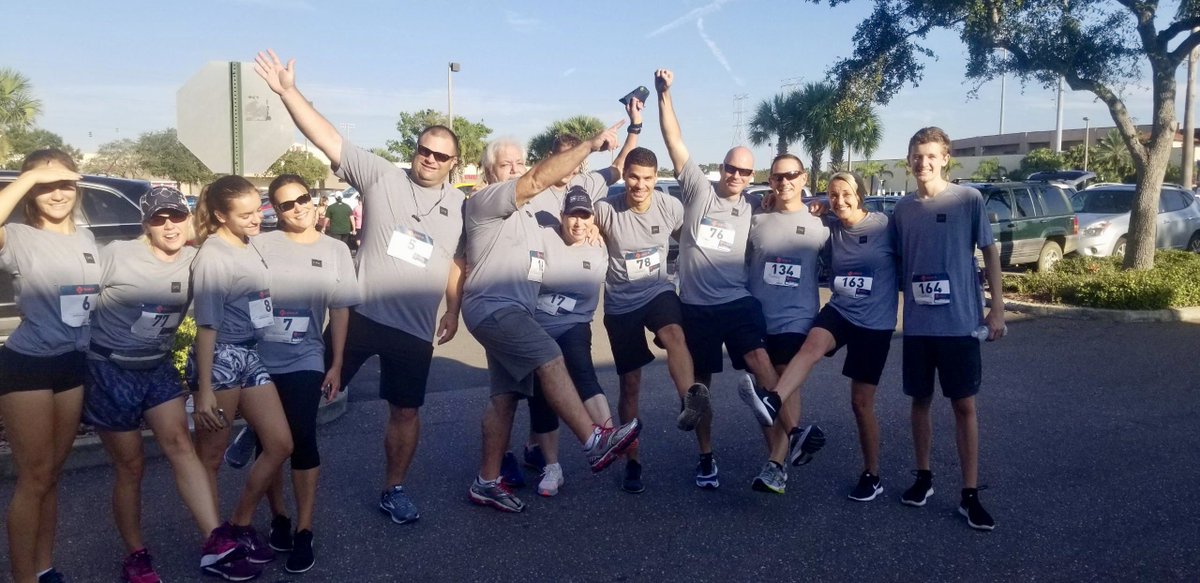 CompletePropSvc's tweet photo. CPS Team Fitness participated in the Crazy 8's 5K this weekend.  Some of our team had the Top 10 fastest times.  #CPSTeamFitness https://t.co/UlFzOk9mjY