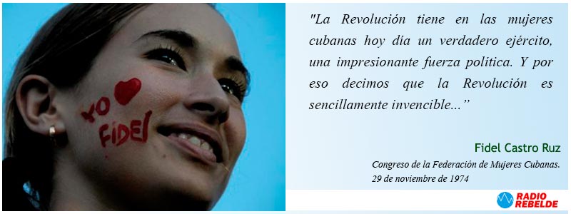 inn_cuba's tweet photo. #Aniversario58 de la #FederaciónDeMujeresCubanas
“Nunca fue puesto en  lugar tan alto el heroísmo y dignidad de la   #MujerCubana.”                                                                 #Fidel
#FMC  #Federada #Vilma https://t.co/Ql4PEV2kUu