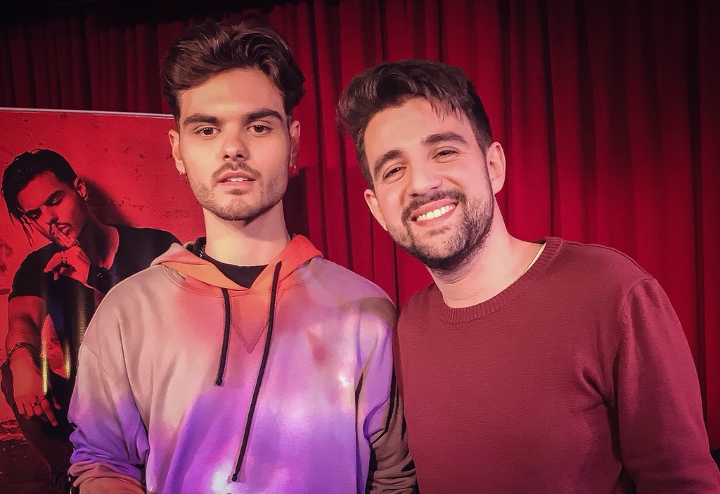 JulianMartinR's tweet photo. Un groso @AbrahamMateo ayer en la entrevista desde @MovieUy 🙌🏻 gracias a tod@s por las preguntas que nos enviaron! En pocos dias vas a poder ver el video en @LoMasEscuchado_ https://t.co/MxMCt1yR9X