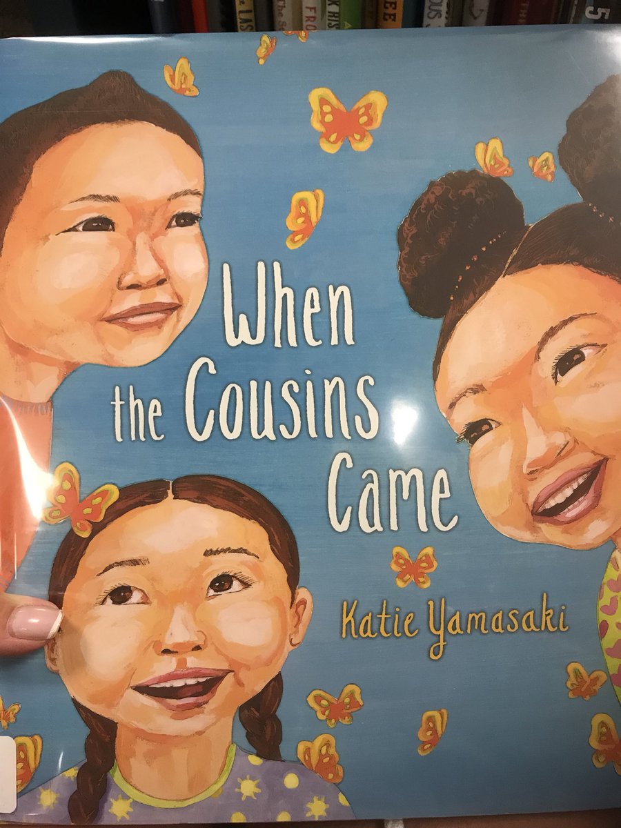 JoEllenMcCarthy's tweet photo. Another #picturebook to celebrate our unique and wonderful family stories. #WhenTheCousinsCame also celebrates friendships and learning from/with one another. #LiteracyAndLifeLessons #TheEdCollab https://t.co/G1rbZgFDRn