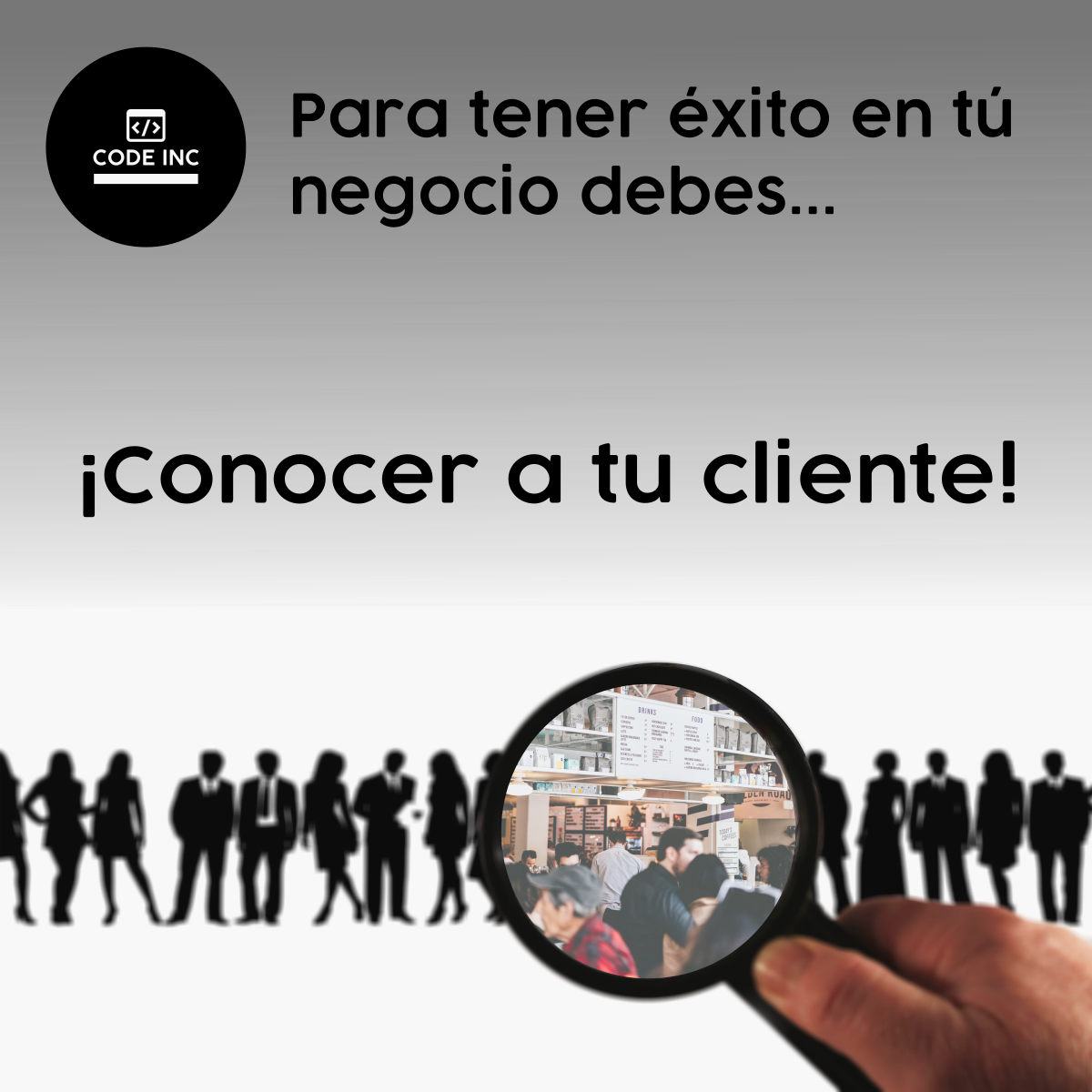 CodeIncMX's tweet photo. Conocer los gustos y problemáticas de tus clientes te ayudará a anticiparte a sus necesidades

Recuerda que la mejor recomendación que puede tener tu negocio es la de tus clientes

#Pymes #Emprendedores #emprendedoresyPymes #empresa #TipsdeNegocio https://t.co/Yi5C3DcOJW