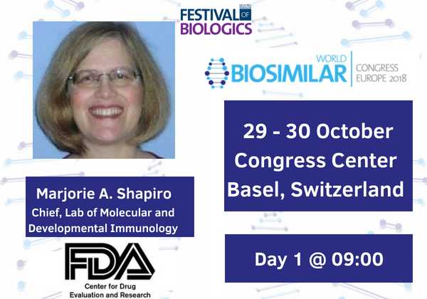 totalbiopharma's tweet photo. Keynote speaker Dr Marjorie Shapiro from the FDA dives into addressing problems with submissions related to Module 3 on Day 2 of the #BiosimilarCongress #FestOfBiologics https://t.co/ZcUFZyJOWQ https://t.co/PjJDWwy8FD