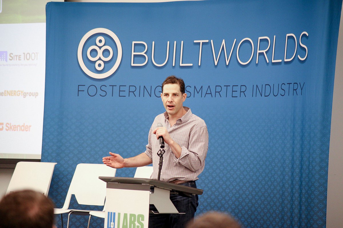 builtworlds's tweet photo. BuiltWorlds Founder Matt Gray kicks off Buildings 2.0! #BWBuildings https://t.co/uYVyxKS9qx