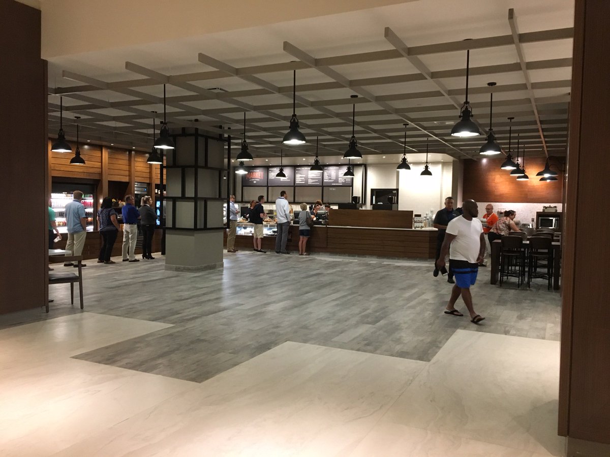 CompletePropSvc's tweet photo. Completion of the Hyatt Jacksonville Market renovation - Take a look at the before and after.  #TeamCPSRenovaton https://t.co/pHD6b48EjU