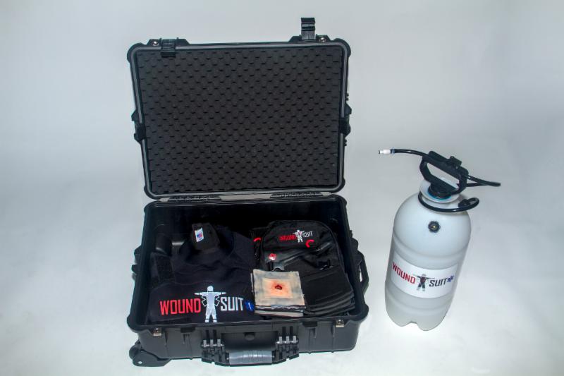 WoundSuit comes complete with everything you need to provide tactical medicine training. conta.cc/2Blgkao