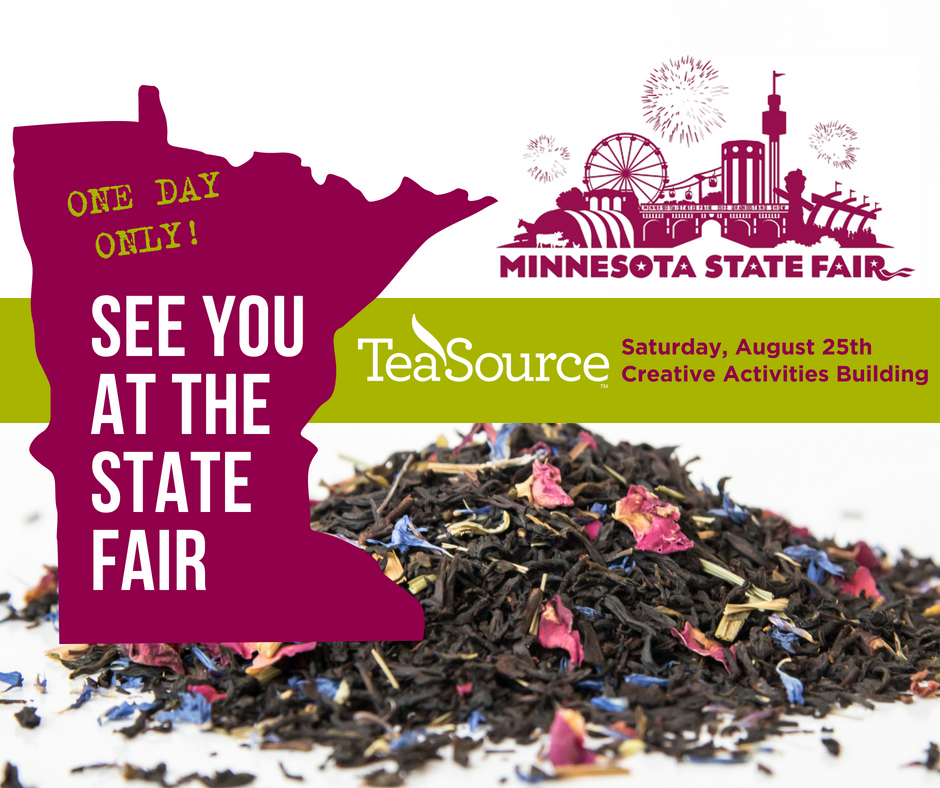 TeaSource's tweet image. The @mnstatefair is finally here! Come visit us THIS Saturday, August 25 in the Creative Activities Building. We'll be there all day! More details here: bit.ly/2bNbu6I #TeaSourceAtMNStateFair #icedtea #MNsummer