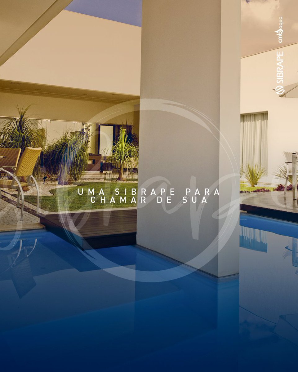 As piscinas SIBRAPE chamam a atenção por possuírem estampas modernas e arrojadas, capazes de protagonizar qualquer projeto! Realize seu sonho de ter sua SIBRAPE em casa. Encontre a revenda mais próxima de você e inicie seu projeto! goo.gl/VDq7jr