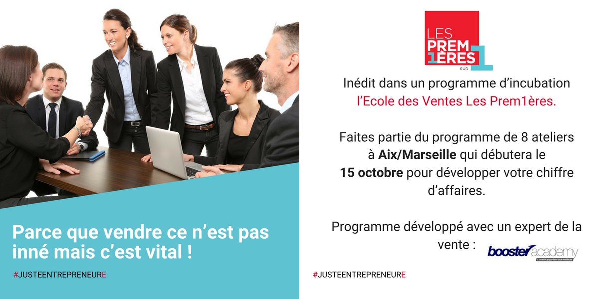 lespremieressud's tweet photo. Pour plus d'infos sur notre programme rdv ici : https://t.co/HHwJ5Mx7f1
#JUSTEENTREPRENEURE #ENTREPRENEURIAT #ACCOMPAGNEMENT @BoosterAcademy https://t.co/YeRpJtjCB9