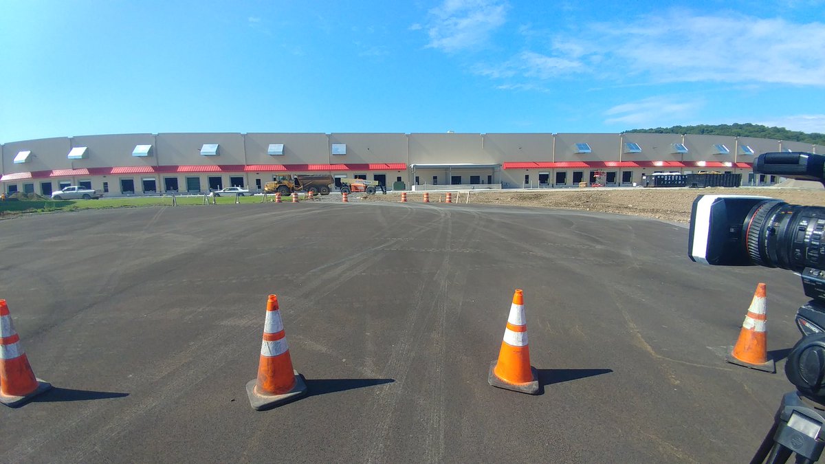 Just got an update on the progress of the new Tractor Supply Distribution Center in Frankfort! How much longer until it's complete? Story tonight