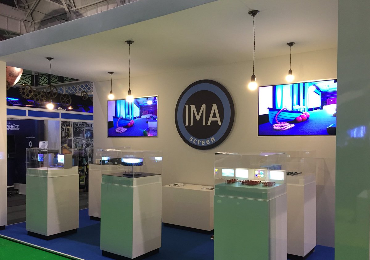 IMASolutionsUK's tweet photo. For todays #ThrowbackThursdays we're revisiting the @EventProdShow in 2017. The stand featured models of our previous and most interact work, we were delighted to leave the event with an award for best exhibition stand and sales techniques. #EPS17 https://t.co/CozI706LG1
