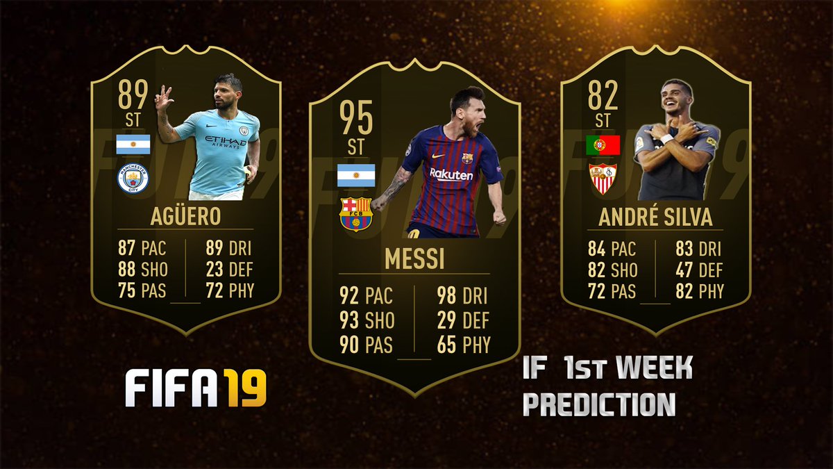 _ItsGhost_'s tweet image. my 1st WEEK IN-FORM PREDICTION FOR FIFA 19
#FIFA19 #FUT19 #Messi #aguero #andresilva #FUT
@ArmoryRTs @Relay_RTs @NightRTs @GFX_Alert @GridcoreRTs @AlienRTs  @Relay_RTs🔥@TeamMessi @FCBarcelona 
@aguerosergiokun @andrevsilva19