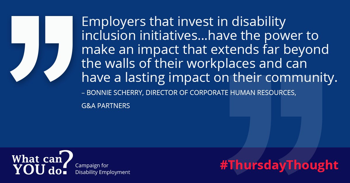 CDETweets's tweet photo. #ThursdayThought from Bonnie Scherry, Director of Corporate Human Resources for @GAPartners. https://t.co/zkNAfBbdAM