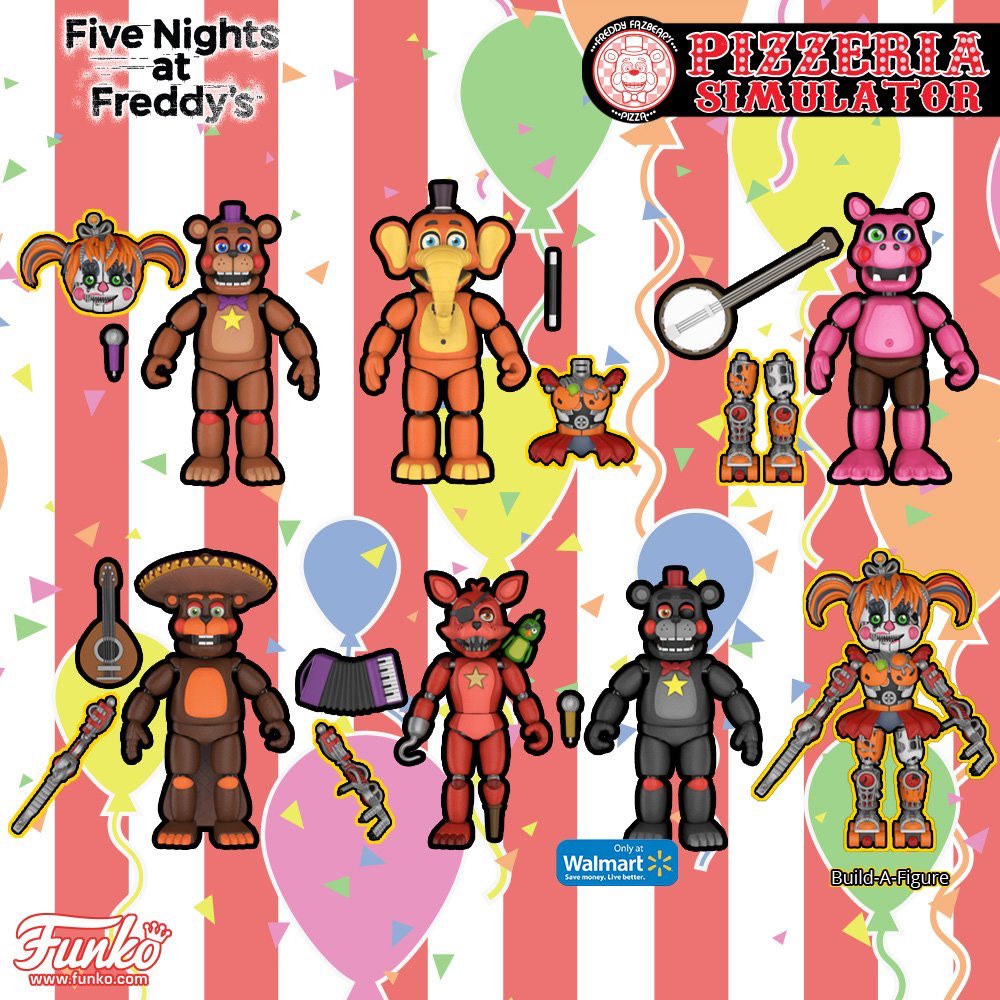 FNAF Five Nights at Freddy Pizzeria Simulator GITD Rockstar Freddy