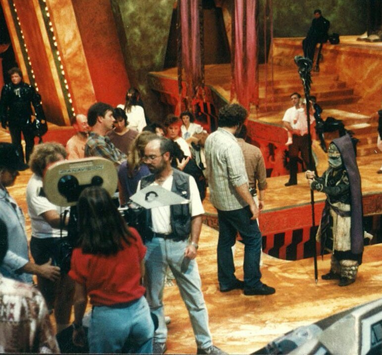 RandyShanofsky's tweet photo. #tbt
#mastersoftheuniverse was my first first show as #firstassistant, and everyone made sure my promotion was a success. Why else would the operator and DP be watching me so closely? Nowadays, they would be on their phones. August, 1986. https://t.co/AAXlWwZi0l