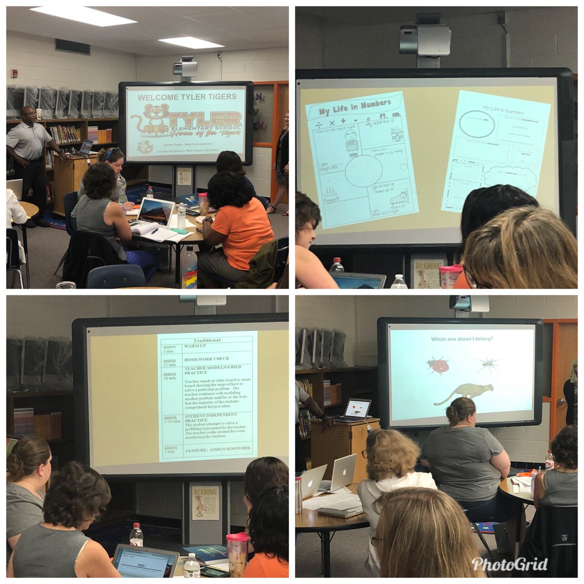 PeakeMightyOaks's tweet photo. Excellent work by our @TylerTigersRoar Title 1 Math Team discussing our math workshop model and ways to build routines and confidence into our math instruction 
@HCS_TitleI @lempp5
 #mathworkshopmodel   #TalentedTigers #mathmatters https://t.co/E0LuHxhlv6