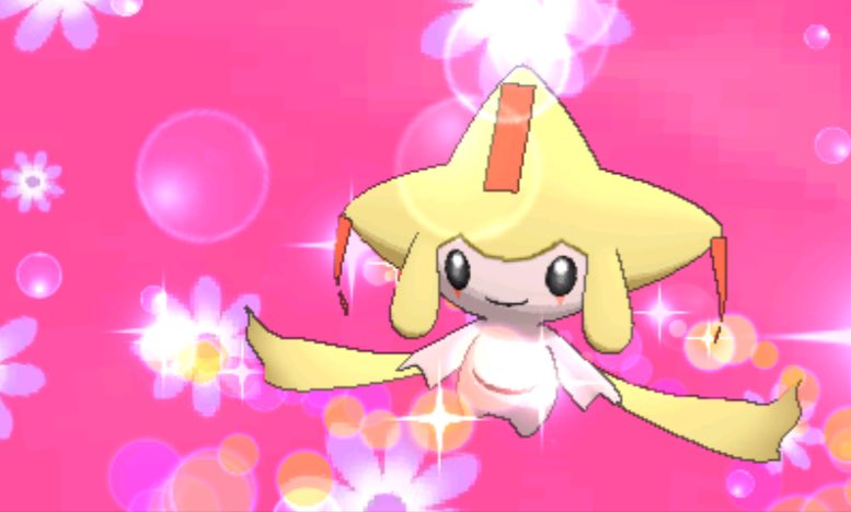 欧州版Pokemon CHANNEL産ドイツ語色違いジラーチ 日本語四世代