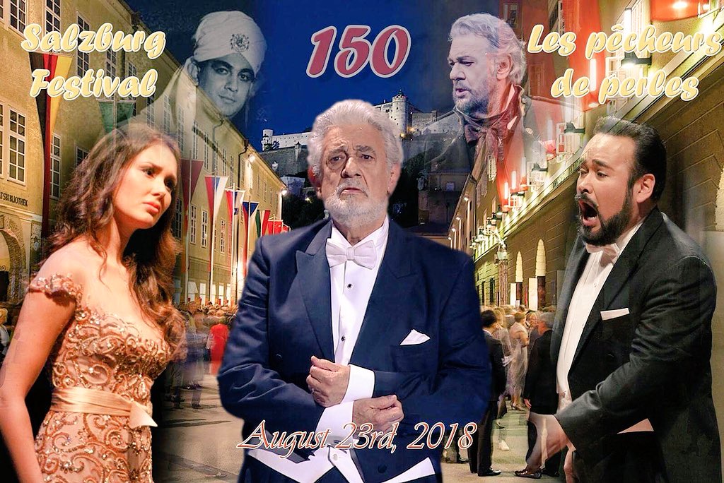 Placido Domingo on Twitter: "Celebrating tonight my 150th career ...