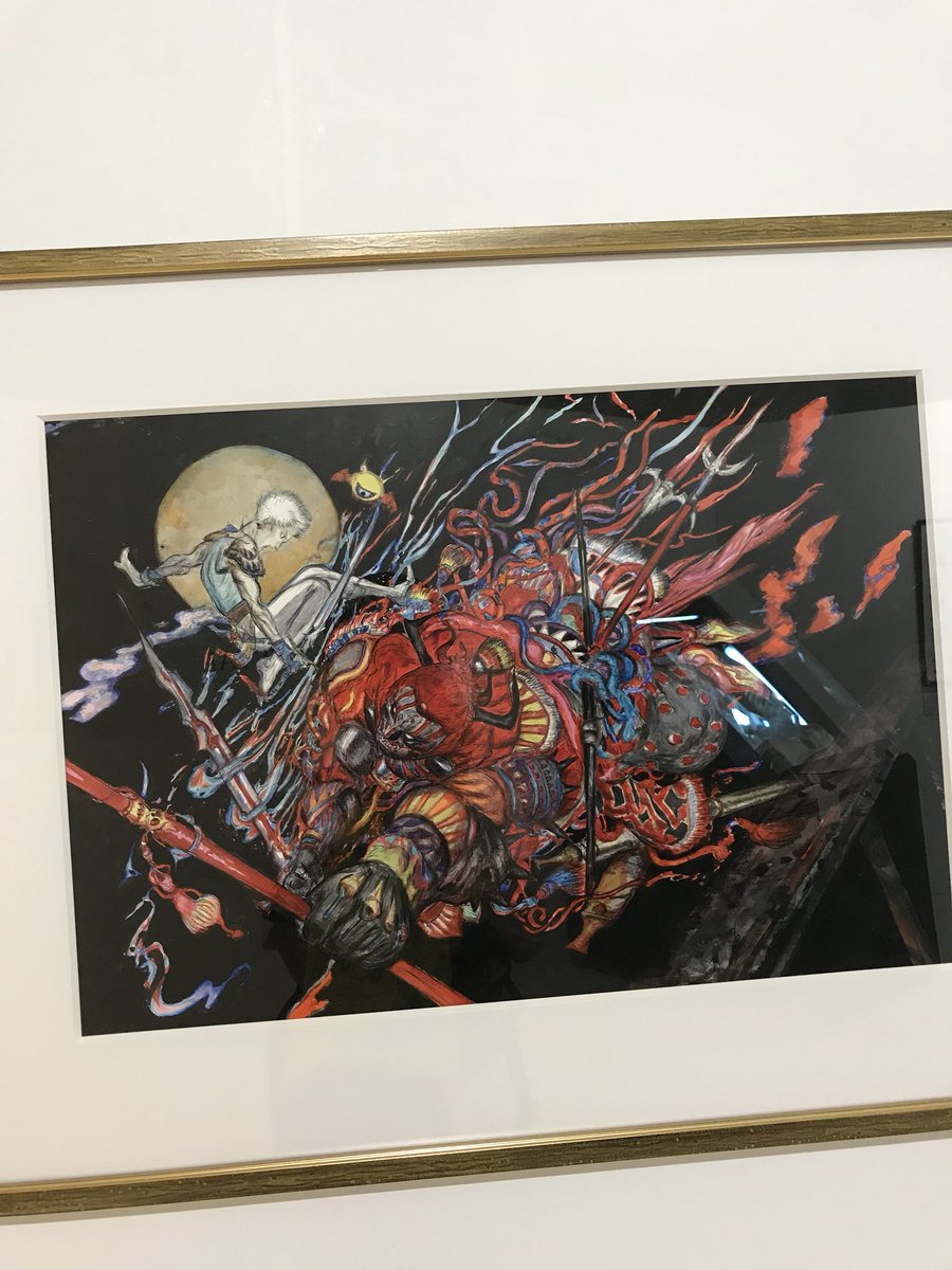 天野喜孝の世界展へ行ってきた。FFファンとしては心から楽しめました