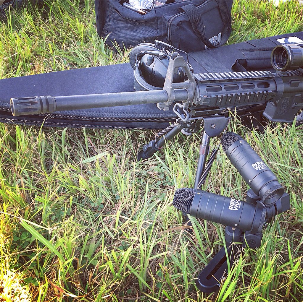 watsonwu's tweet photo. Recorded gunshots yesterday with the Rode WU-1 mics. They sounded Great! Thank you Rode ๐ค๐๐๐๐ป #rodewu1 #rodemic #guns #firearms #weapons #gunrecordings #recordingguns #fieldrecording #sounddesign #sounddesigner #soundeffects #ar15 #rifle #mandp15 @SanDisk #smithandwesson https://t.co/HKs1iSWnZx