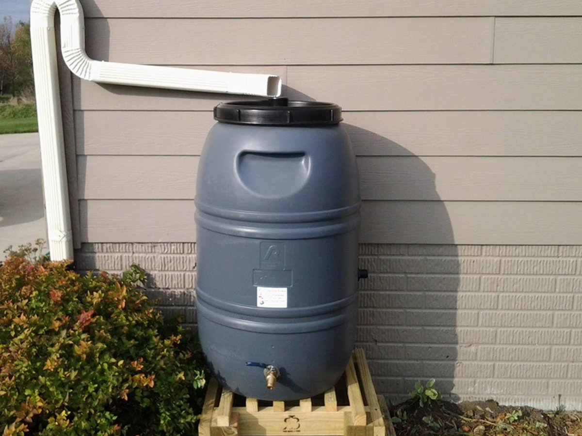 Soak up the rain! #RainBarrels harvest #water that drains off the roof of your #home; it's a great way to conserve water, it's free, and you can use it on your landscape or to wash your car. Give us a call today 515-276-6267!