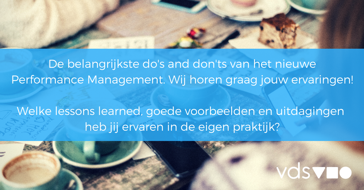 Binnen jouw organisatie ook bezig met het nieuwe beoordelen? Wat zijn jouw ervaringen uit de praktijk? Wij horen het graag: bit.ly/2NbRvPR