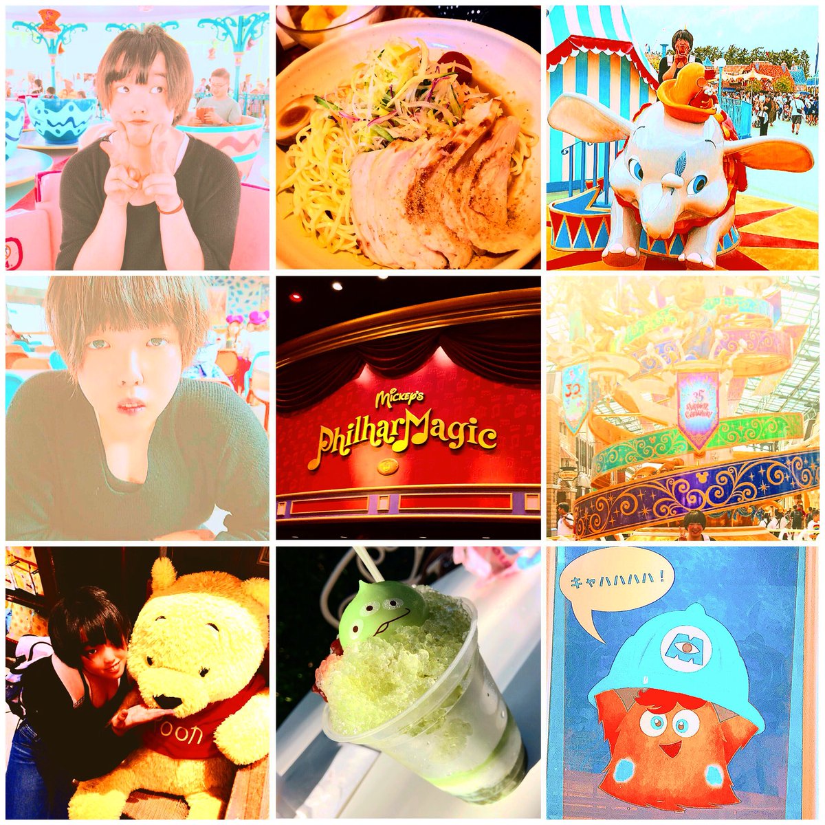 Yuuka65597641's tweet photo. ディズニー第二弾🤤💕

1日騒ぎまくった笑笑😂😂😂
楽しすぎて苦しそうでした😅💦

ほんま、楽しかったし、また行きたい🌈 💕

#いいねしたとびっこさん全員フォローする #ディズニーランド #楽しすぎた #いいね返し https://t.co/K8RNH8zNpo