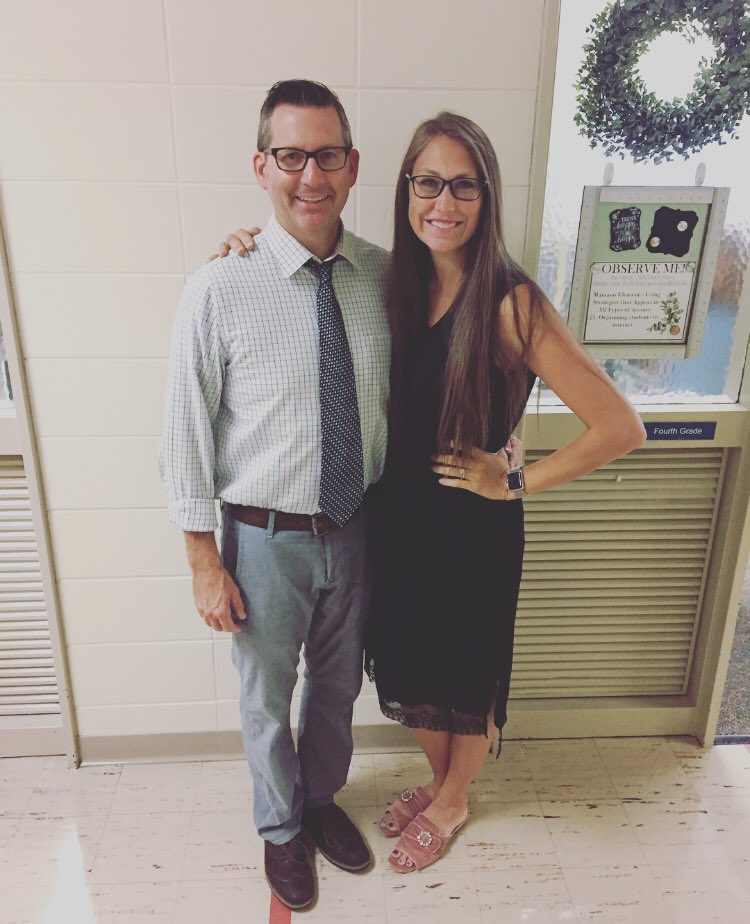 FrannieTunseth's tweet image. So excited that I get to spend my days learning, laughing and teaching with this guy! #burropride #4thgradeteam