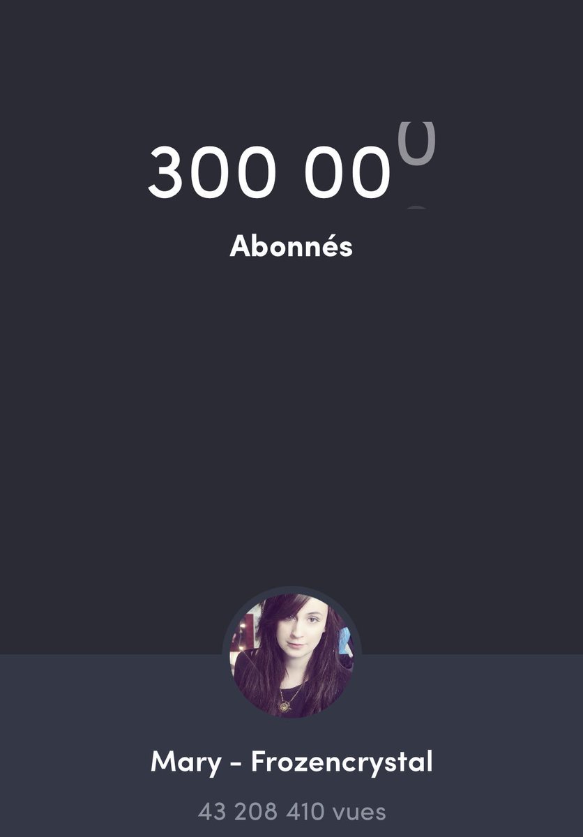 J'ai pas les mots, j'me suis arrêtée de compter à 100 000... et la vous êtes 3 fois plus, merci à tous pour tout ✨💙☀️✨💙
