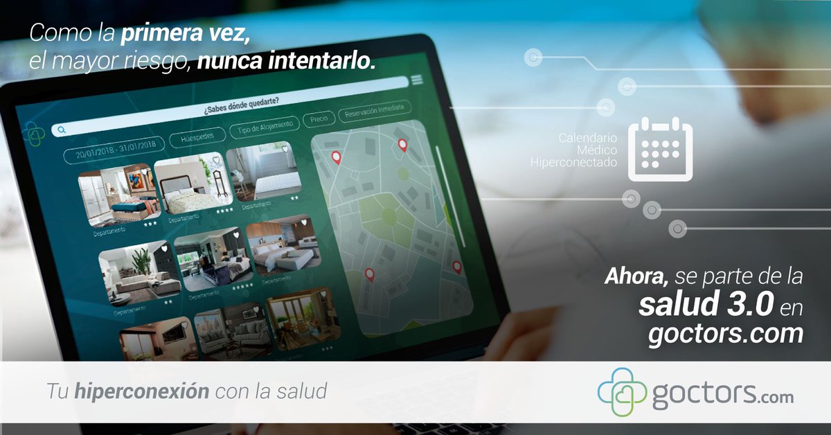 goctors's tweet photo. La tecnología forma parte de nuestra jornada diaria, desde reservar un hotel hasta encontrar una habitación en línea. Ahora gracias a Goctors la gestión de la salud es digital.
Regístrate https://t.co/iqmmjg2hoX
Sé parte
#Goctors #FelizJueves #Salud #SaludDigital https://t.co/l6x6synJgs