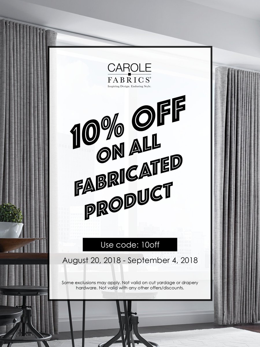 Carole Fabrics On Twitter As Labor Day Quickly Approaches How