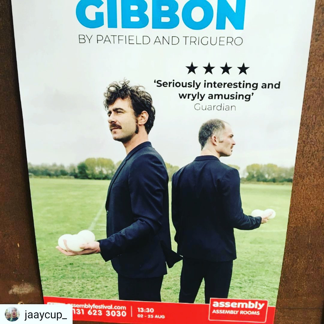 Hey #edinburgh ! Go see this show! You have 3 more days! #circus #juggling #dance whatever, its beautiful, funny, the choreography and performances are superbe and they are very talented. #Gibbon @AssemblyFest 13h30 #TotalTheatreAwards2018 #nominated #edfringe