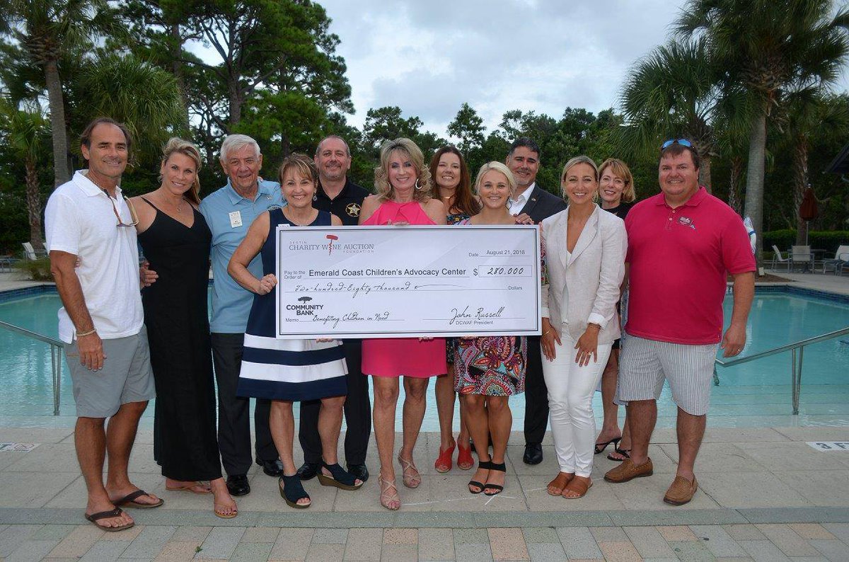 We are humbled and honored, words just are not enough. Thank you Destin Charity Wine Auction Foundation for raising $280,000 dollars for our kids!! Let no child be a victim of abuse or neglect. Thank you for helping us in the fight to STOP CHILD ABUSE!