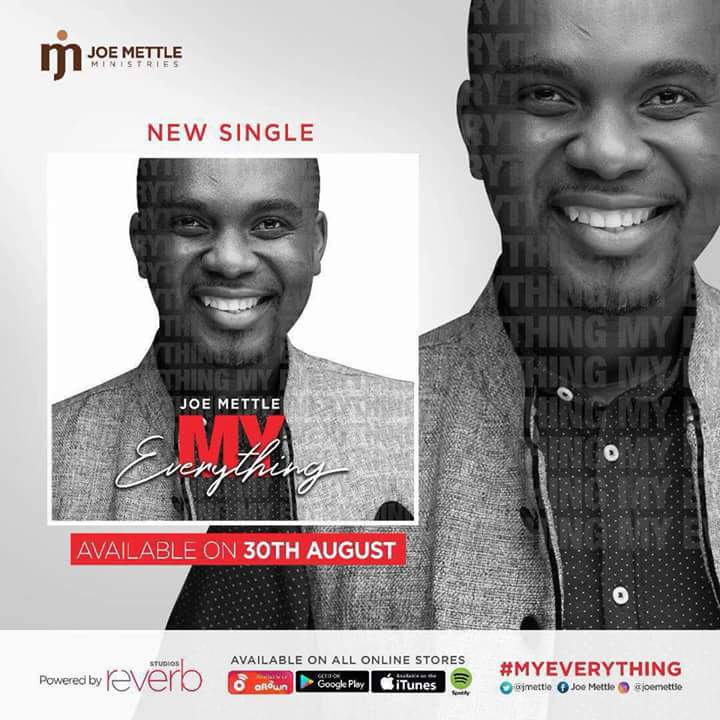 Anticipate🔥🔥🔥 a new one from a great minister and an inspiration @jmettle my everything. GOD BLESS YOU SIR JOE #myeverything #30thAugust #teamJoeMettle