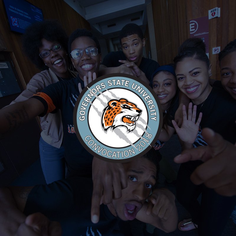 Governors_State's tweet photo. Don't miss tomorrow's #GSUConvocation ceremony at 2:30 p.m. in the Center for Performing Arts, followed by a live DJ and ice cream social! #GovState https://t.co/TpTY1wu08c
